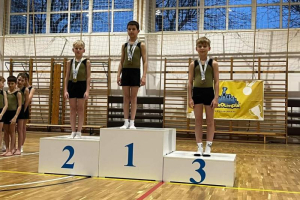 II. Korcsoport fiúk  1. Görbe Márk 2. Kispál Szabolcs 3. Rédai Erik 